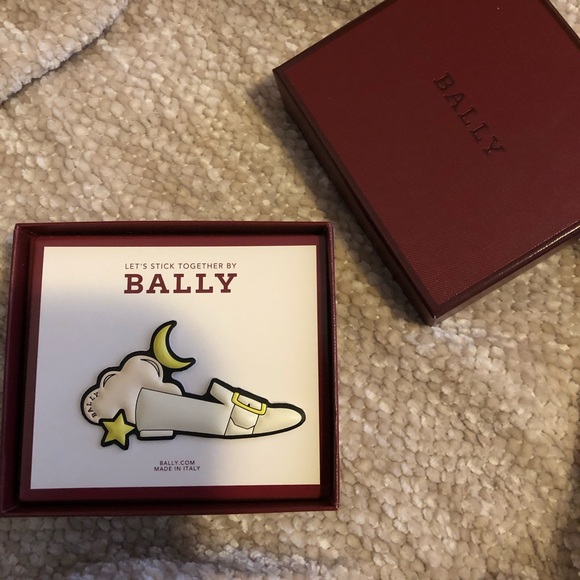 NIB Authentic NEW Bally Leather Sticker - Picture 2 of 6